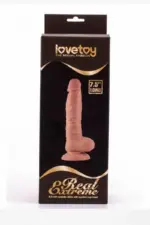 Ρεαλιστικός δονητής Extreme Dildo με Όρχεις και Βεντούζα 19cm - Image 4