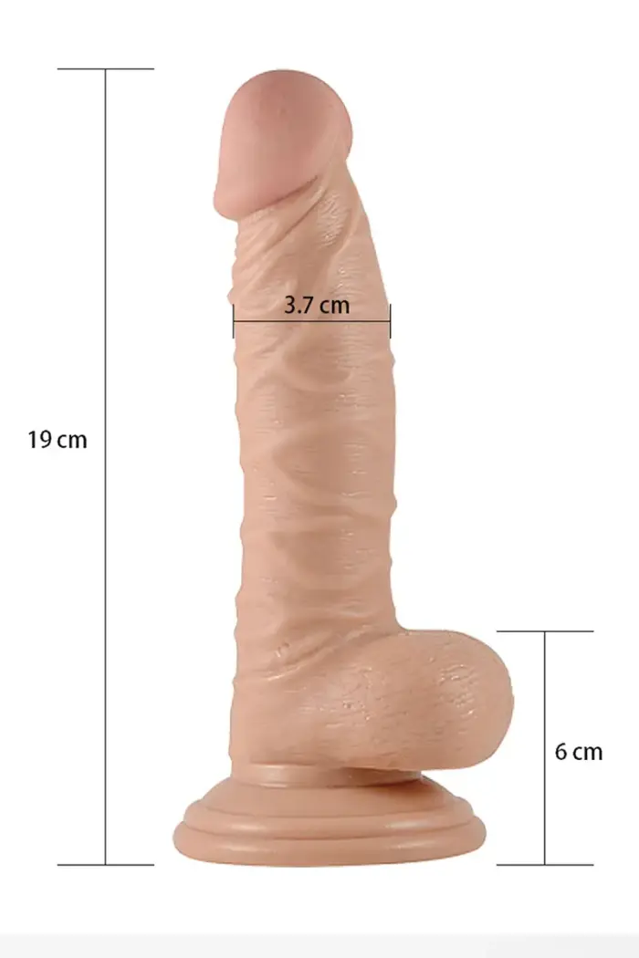 Ρεαλιστικός δονητής Extreme Dildo με Όρχεις