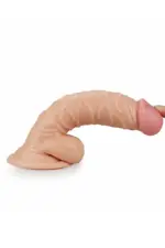 Ρεαλιστικός δονητής Extreme Dildo με Όρχεις και Βεντούζα