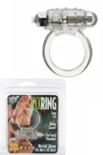 Δαχτυλίδι Πέους Vibrating Cockring Διαφανές