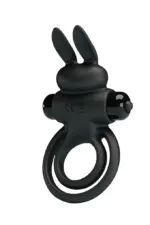 μαύρο Δαχτυλίδι Πέους Pretty Love Vibrant Penis Ring III
