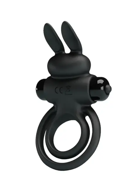 μαύρο Δαχτυλίδι Πέους Pretty Love Vibrant Penis Ring III