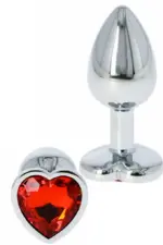 Diamond Heart Butt Plug - Regular