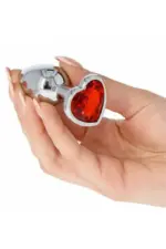 Σφήνα Anal Heart Diamond Plugs