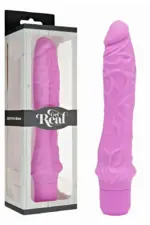 Ρεαλιστικός Δονητής 24.5cm Classic Large Vibrator ροζ