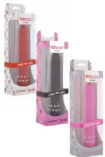 Κλασικός Δονητής Diamond Superbe toyjoy box