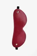 Δερμάτινη Μάσκα - Blaze Elite Eye Mask Red