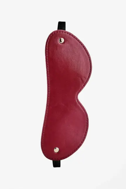 Δερμάτινη Μάσκα - Blaze Elite Eye Mask Red
