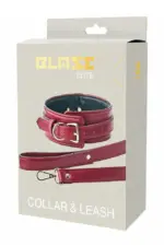 Κολάρο Elite Collar And Leash Red