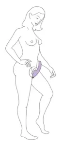 Γυναικείο Strap-On bend over boyfriend