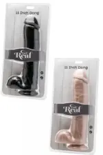 Ρεαλιστικό Ομοιώμα Πέους Με Όρχεις Cock 28cm - Image 3