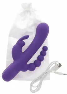 Triple 3 Pleasure Vibrator Rabbit